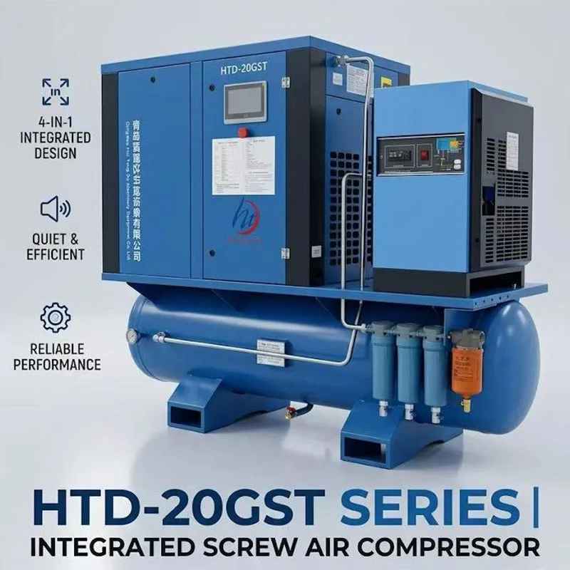 4-ان-1 15KW 16 بار ایئر کمپریسر